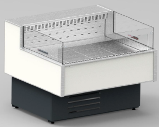 Холодильная витрина Cryspi Gamma Quadro SN FISH 1200 LED (без боковин)