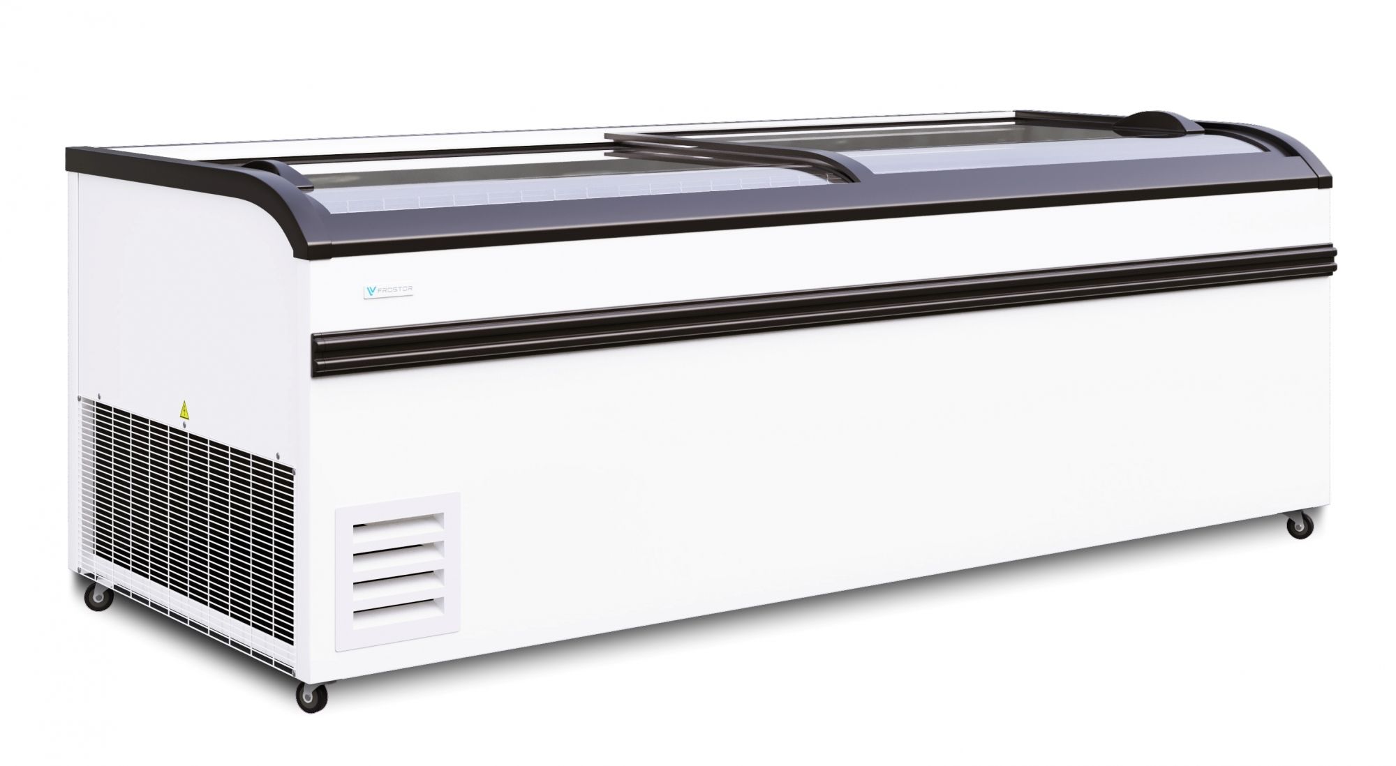 Морозильная бонета F 2100 ВЕ с гнутым стеклом Frostor