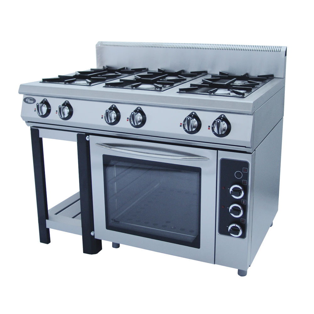 Плита газовая GrillMaster Ф6ПДГ/800 с газовой духовкой
