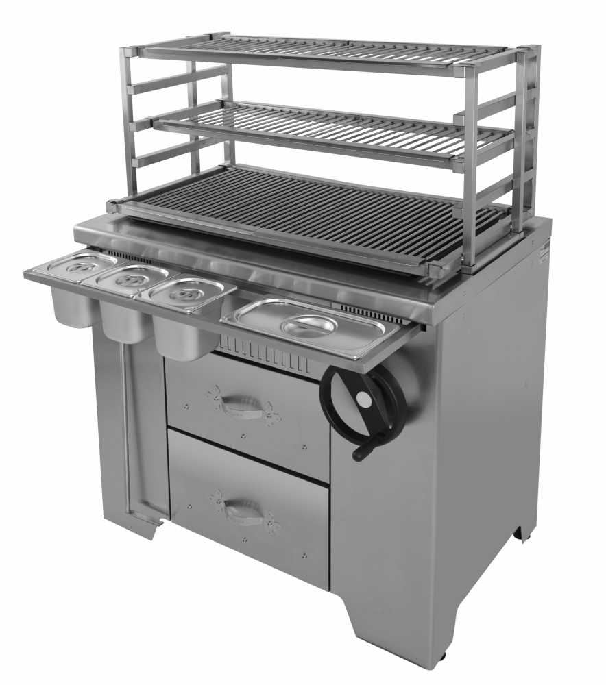 Мангалы УГОЛЬНЫЙ МНОГОФУНКЦИОНАЛЬНЫЙ УММ/2 (ROBATA L1200) 11314 GrillMaster